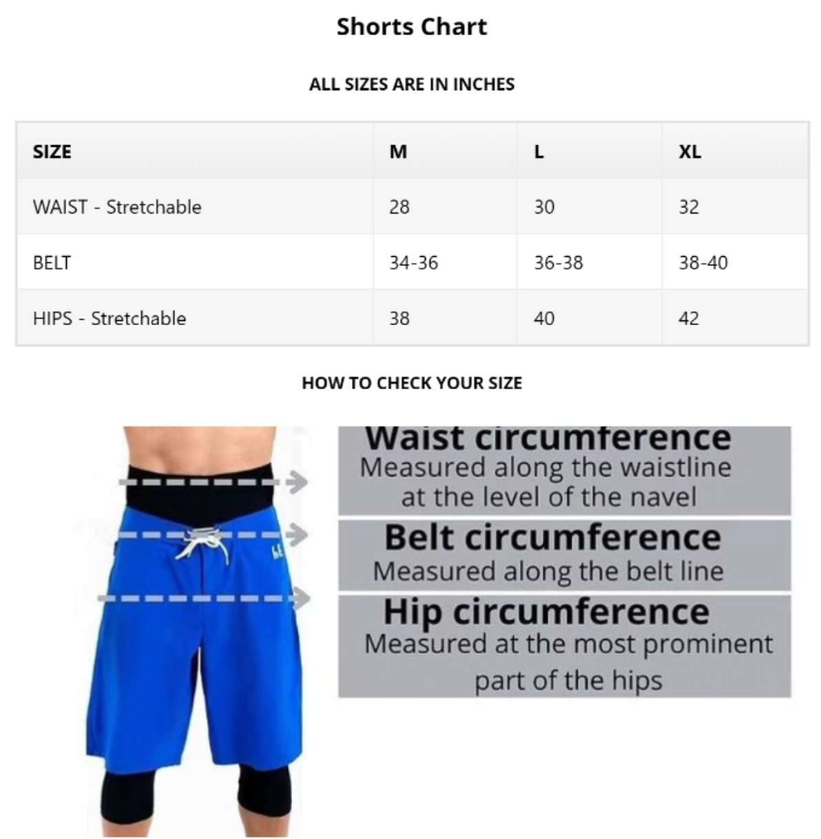 Awrah Muslim Shorts